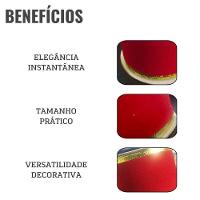 Fita Aramada De Natal Vermelha Veludo - 3,8cm X 2,7m