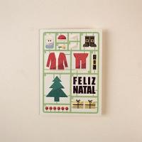 Cartão De Natal Elegância Noel Com Envelope Diversificado Para Mensagens Especiais - 1