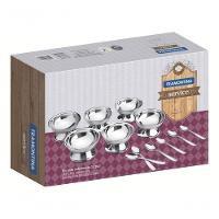 Jogo Para Sorvete Tramontina Service Aço Inox 12 Peças - 3
