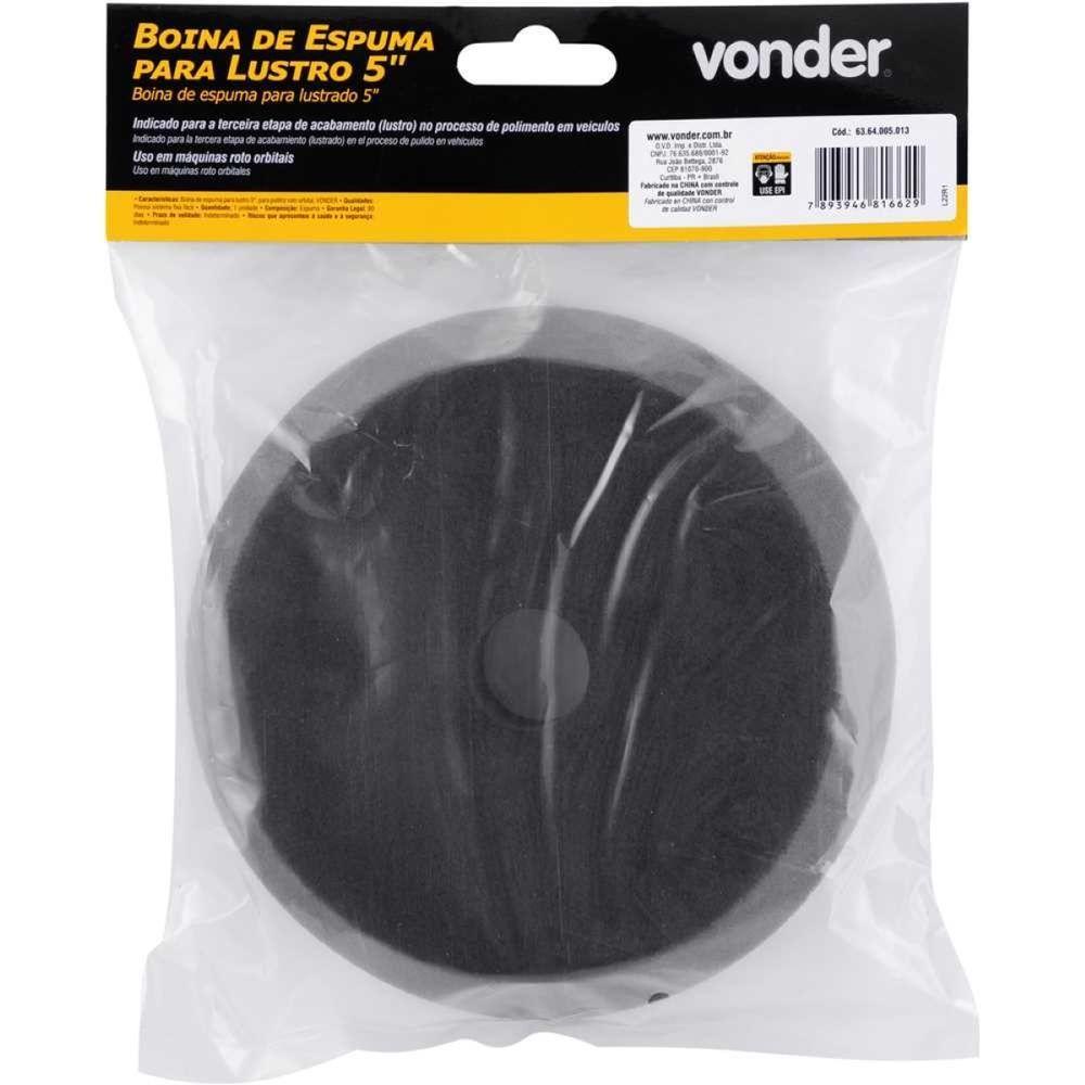 Boina Espuma De Lustro 5'' Fixa Fácil Vonder - 6