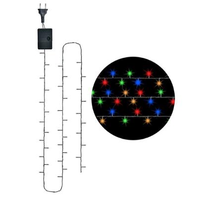 Luzes Natalinas Coloridas 4,2m 220v Com Efeitos Mágicos Para Iluminar Seu Natal