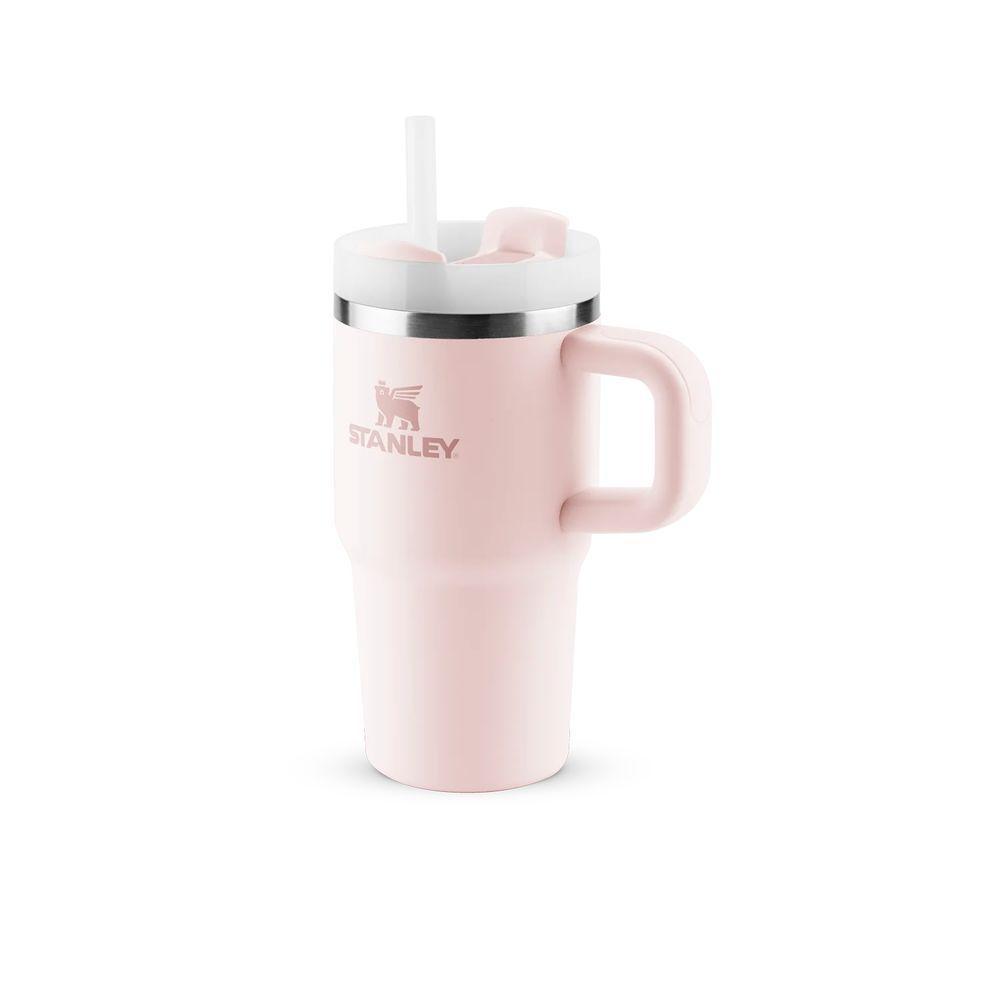 Copo Quencher Stanley Com Canudo Com Alça 591ml Rose Quartz - 2