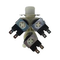 Válvula De Entrada De Água Lava E Seca 8 A 13kg Midea 17438100000419 220v Alado único - 2