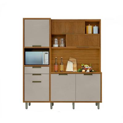 Cozinha 6 Portas 2 Gavetas Loft Off White