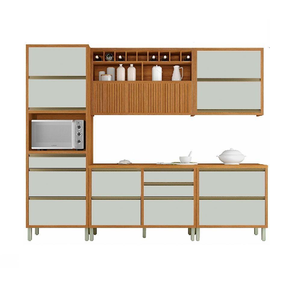 Cozinha Modulada 5 Peças Freijó Off White - 1