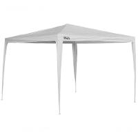 Tenda Praia Gazebo Barraca 3x3 Branca Camping Bco Aço Kala - 1