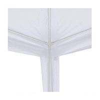 Tenda Praia Gazebo Barraca 3x3 Branca Camping Bco Aço Kala - 3