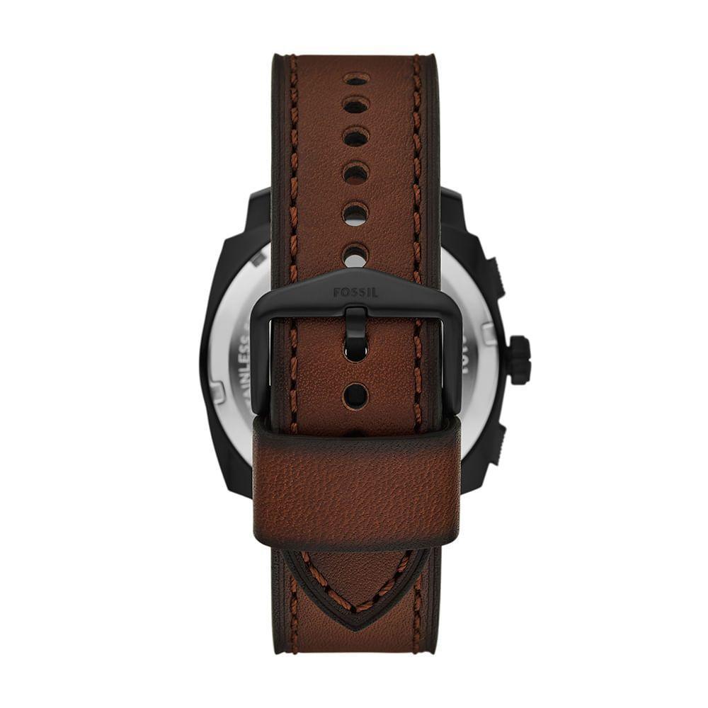Relógio Fossil Masculino Machine Preto - Fs6101-0pn - 2
