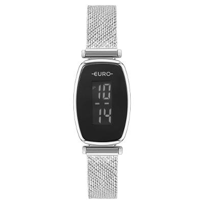 Relógio Euro Feminino Fashion Fit Glam Prata - Eujhs43aaa-4k Relógio Euro Feminino Ff Glam Prata - Eujhs43aaa-4k