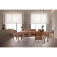 Mesa De Jantar Retangular De Madeira Turquesa 200cm X 100cm Pinhao - 2