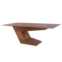 Mesa De Jantar Retangular De Madeira Tóquio 220cm X 100cm Lamina De Cinamomo - 3