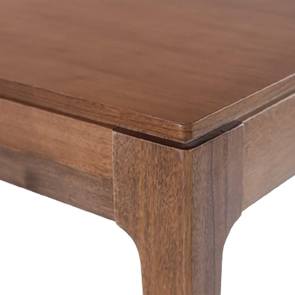 Mesa De Jantar Retangular De Madeira Turquesa 180cm X 100cm Pinhao - 3