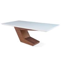 Mesa De Jantar Retangular De Madeira Tóquio 180cm X 100cm Lamina De Cinamomo - 1
