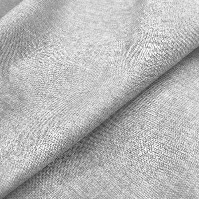Tecido Linho 100x138cm Para Estofados E Tapeçaria - Desk Design Cinza Claro