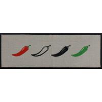 Jogo De Cozinha 3 Pçs Galinha Pimenta 120x40 - 60x40cm - Uzoo Jogo Cozinha 3 Pecas 120x40-60x40cm Galinha Pimenta - 2