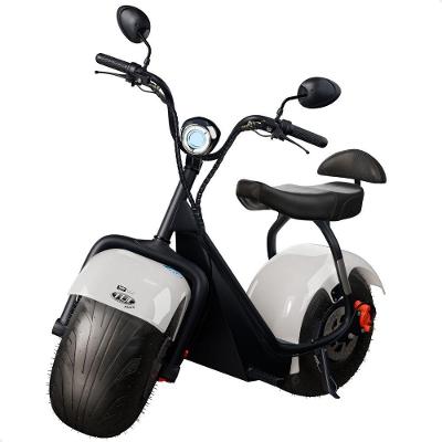 Scooter Elétrica 1000w Tui 2 Lugares Autonomia 60km Sem Cnh Branco