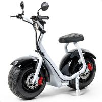 Scooter Elétrica 1000w Tui Pop Moto Patinete Sem Cnh Branco-preto - 1