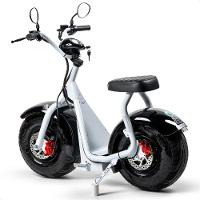 Scooter Elétrica 1000w Tui Pop Moto Patinete Sem Cnh Branco-preto - 3
