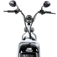 Scooter Elétrica 1000w Tui Pop Moto Patinete Sem Cnh Branco-preto
