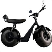 Scooter Elétrica 1000w Tui 2 Lugares Autonomia 60km Sem Cnh Preto - 5