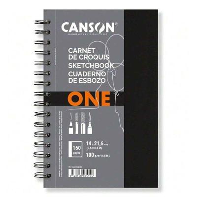 Caderno Sketchbook Espiral One 80 Folhas - Canson