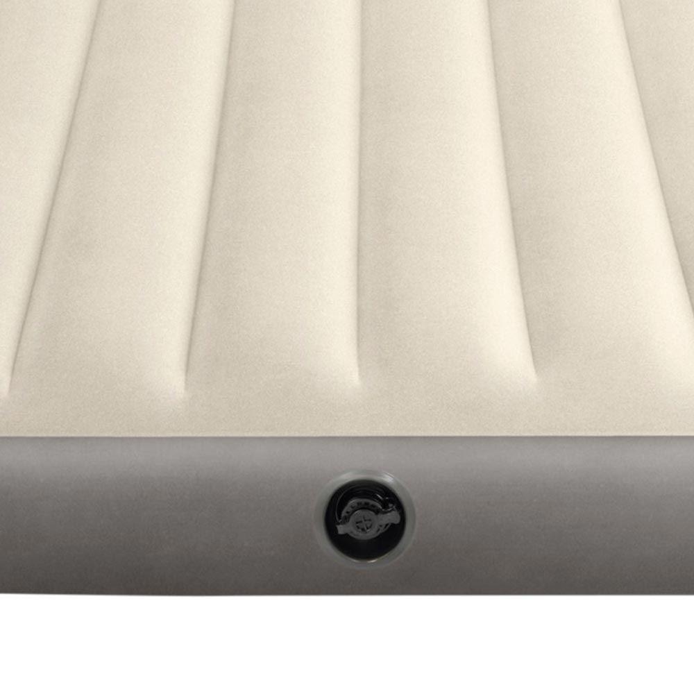 Colchão Casal Inflável Dobrável Dura Beam 191cm Até 272kg Com Reparo Camping E Viagem Intex - 3