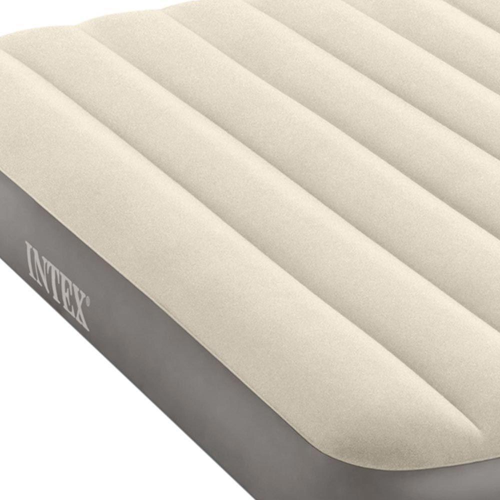Colchão Casal Inflável Dobrável Dura Beam 191cm Até 272kg Com Reparo Camping E Viagem Intex - 5