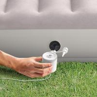 Colchão Inflável Casal Queen Fiber Tech Prestige Com Bomba Usb Bege Intex - 3