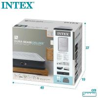 Cama Colchão Inflável Casal Dura-beam Até 272 Kg Confort-plush Com Bomba Elétrica Interna Intex - 6