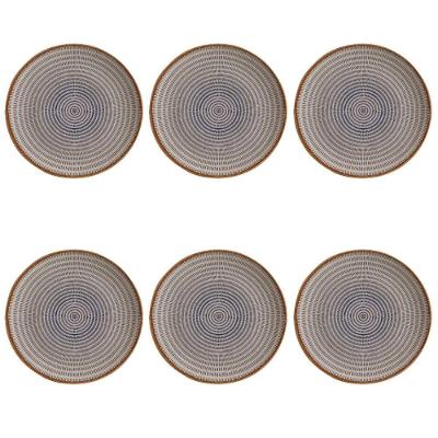 Conjunto De Pratos Rasos 06 Peças Coup New Asteca Porto Brasil