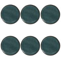 Conjunto De Pratos Rasos 06 Peças Bio Oceano Porto Brasil - 1