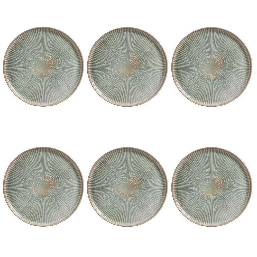 Conjunto De Pratos Rasos 06 Peças Bio Evergreen Porto Brasil - 1