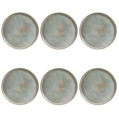 Conjunto De Pratos Rasos 06 Peças Bio Evergreen Porto Brasil