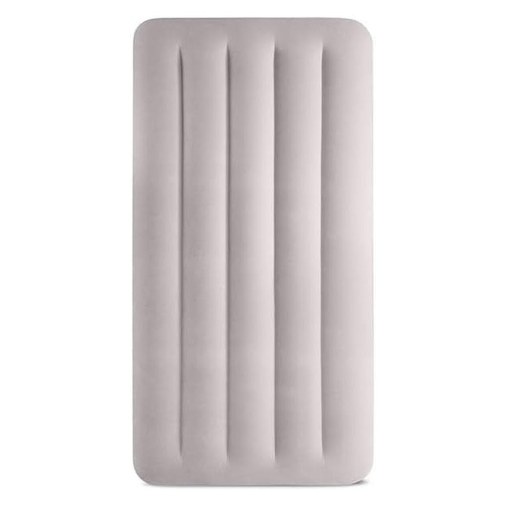 Colchão Inflável Solteiro Dura Beam Fiber Tech Prestige Com Bomba Usb Bege Intex - 5