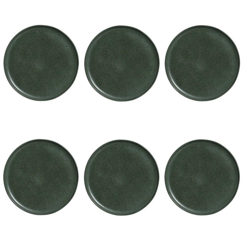 Conjunto De Pratos Rasos 06 Peças Bio Arauco Porto Brasil - 1