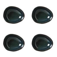 Conjunto De Cumbucas Oval 04 Peças 265ml Orgânico Oceano Porto Brasil - 1