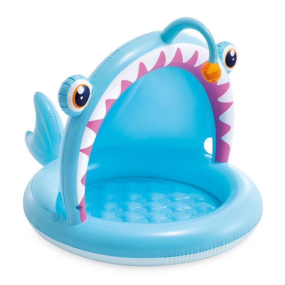 Piscina Inflável Infantil Peixinho Azul 45l Intex - 1