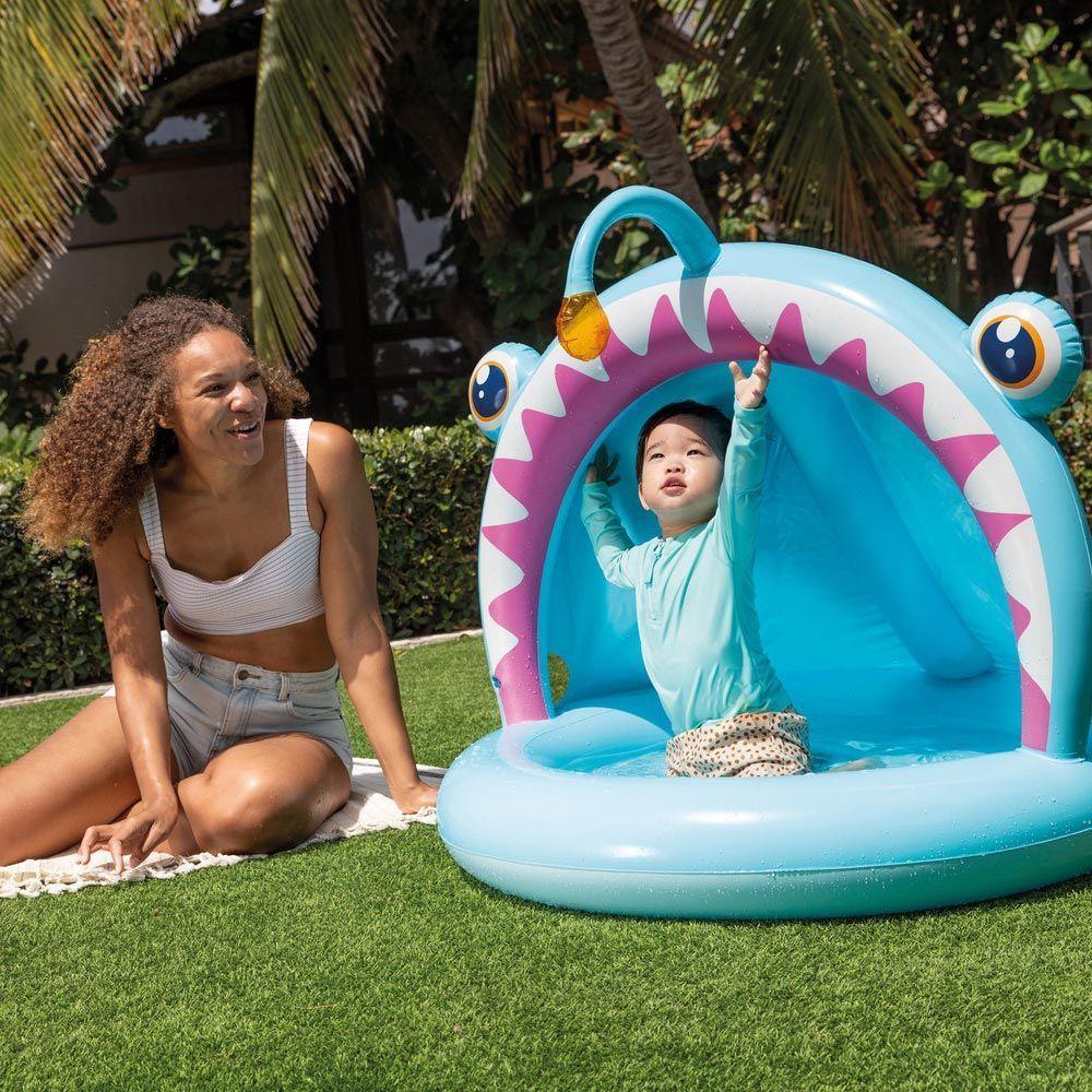 Piscina Inflável Infantil Peixinho Azul 45l Intex - 2