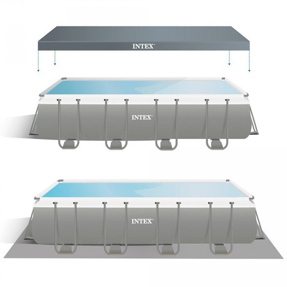 Piscina Estrutural Retangular 17.203 Litros Ultra Xtr 220v Completa - Intex - 5