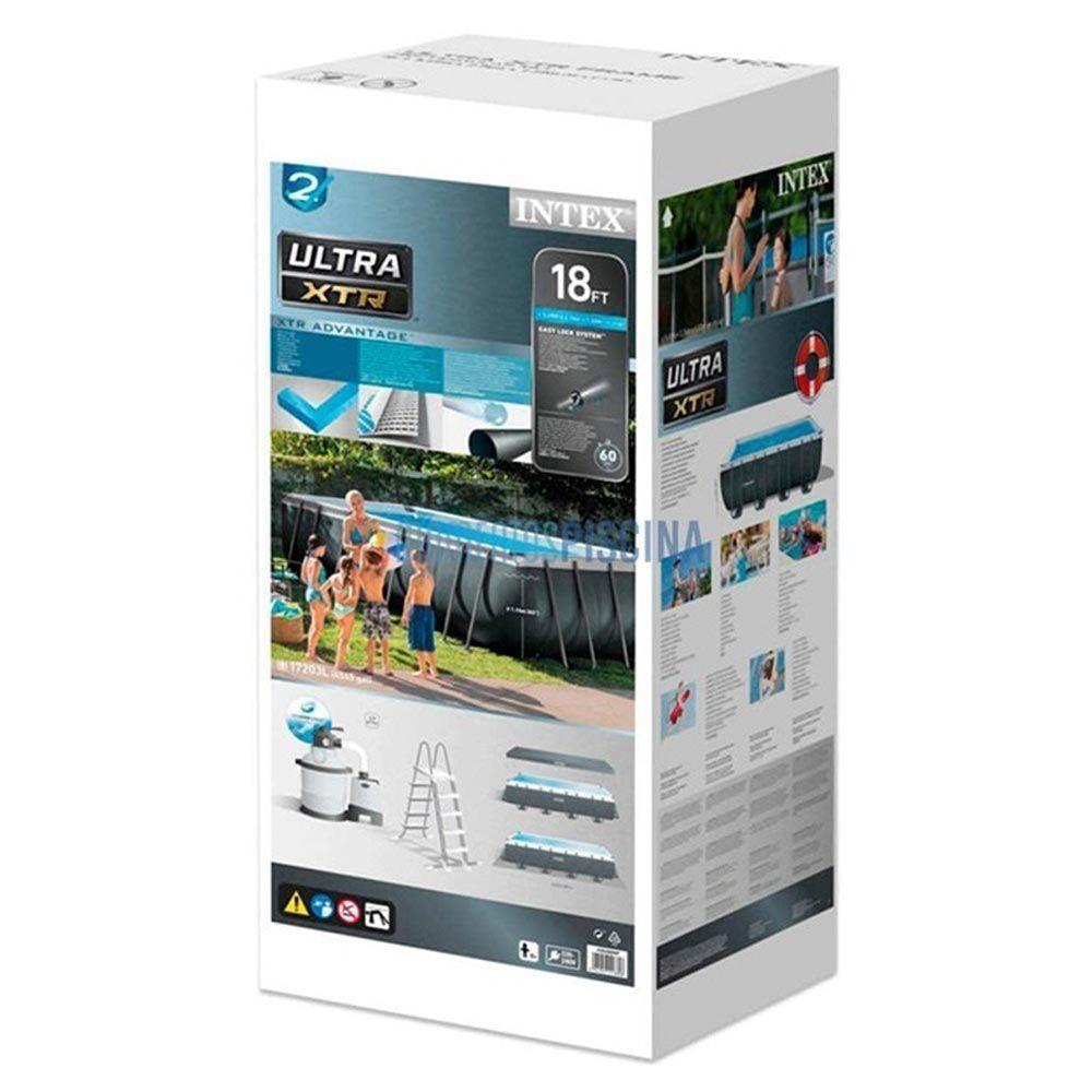 Piscina Estrutural Retangular 17.203 Litros Ultra Xtr 220v Completa - Intex - 6