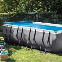 Piscina Estrutural Retangular 17.203 Litros Ultra Xtr 220v Completa - Intex