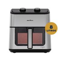 Air Fryer Britânia 8L Redstone Visor Glass BAF80A 110V - 1