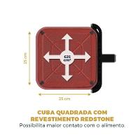 Air Fryer Britânia 8L Redstone Visor Glass BAF80A 110V - 3