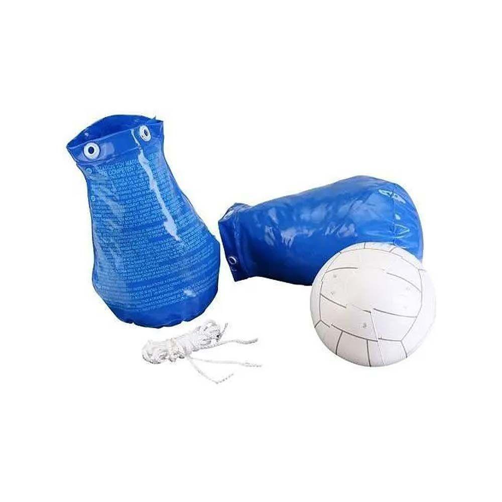 Volei Inflável Praia Piscina Com Bola Rede - 3