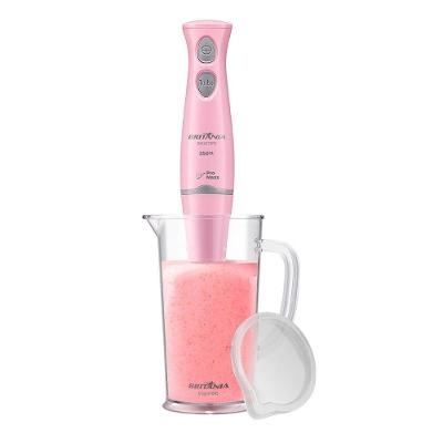 Mixer com Copo Britânia BMX370RS 350W 1 Velocidade Rosa com Copo 800ML 220V