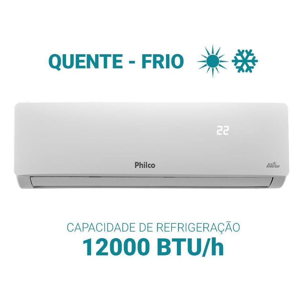 Ar Condicionado Split 12000 BTUs Philco Quente/Frio  220V - 2