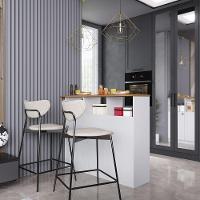 Bancada 6206 1,20 3 Portas Branco - Indekes