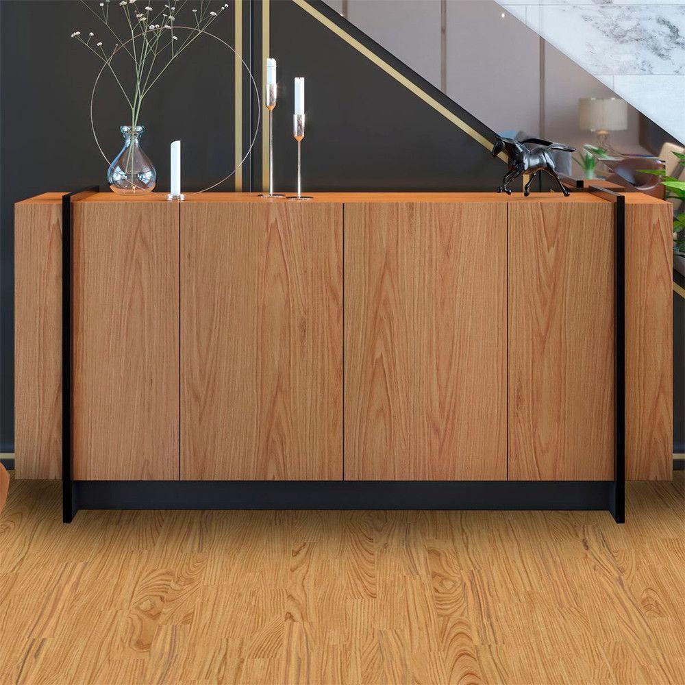 Balcão Buffet Copacabana Mdp 4 Portas 2 Prateleiras Colibri Freijó-preto - 2