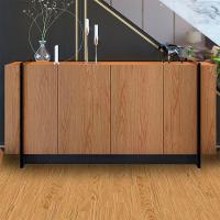 Balcão Buffet Copacabana Mdp 4 Portas 2 Prateleiras Colibri Freijó-preto - 2