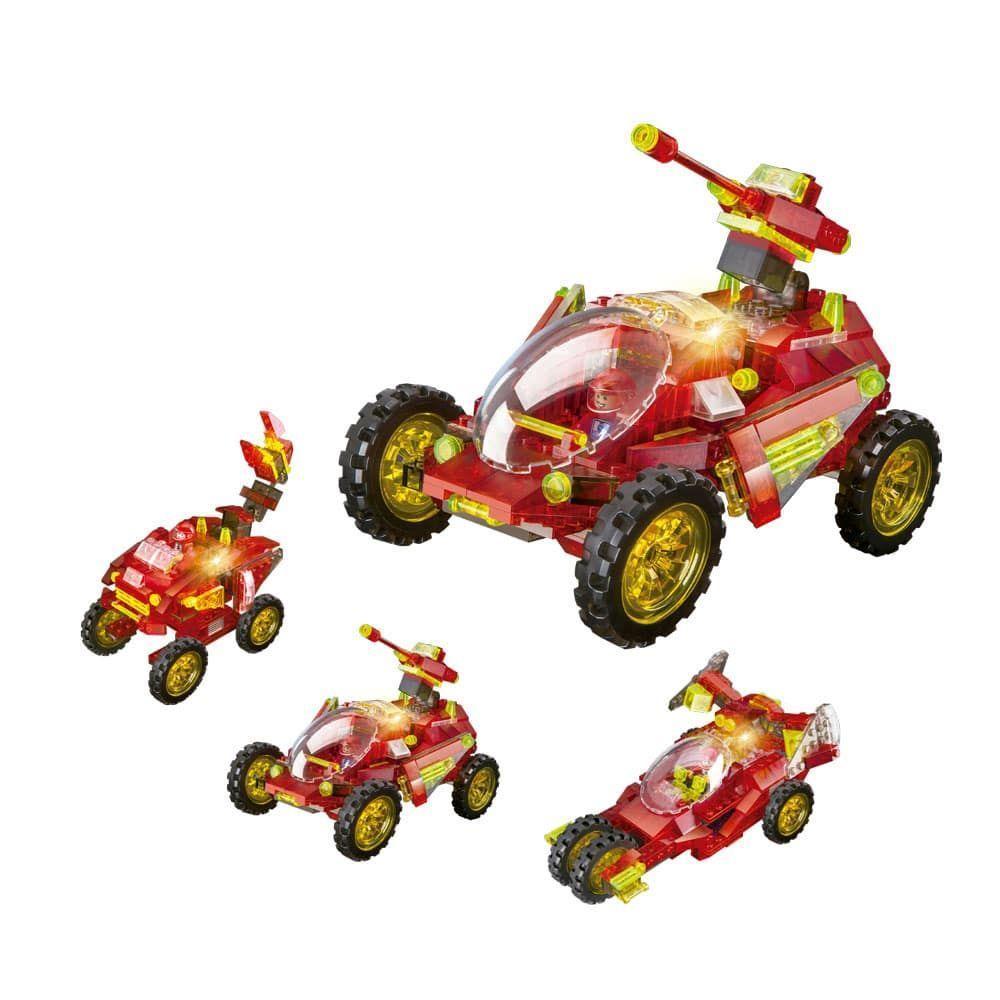 Blocos de Montar Light Blocks Super Carro 3x1 178pç - 3